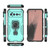 Google Pixel 11 Pro XL 5G Global Metal Kickstand TPU Hybrid PC Phone Case - Green