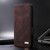 Google Pixel 11 Pro XL 5G Magnetic Clasp Leather Phone Case - Brown