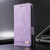 Google Pixel 11 Pro XL 5G Magnetic Clasp Leather Phone Case - Purple