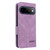 Google Pixel 11 Pro XL 5G Magnetic Clasp Leather Phone Case - Purple