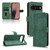 Google Pixel 11 Pro XL 5G Skin Feel Magnetic Flip Leather Phone Case - Green