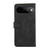 Google Pixel 11 Pro XL ABEEL Color Block Magnetic RFID Leather Phone Case - Black-Green