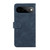 Google Pixel 11 Pro XL ABEEL Color Block Magnetic RFID Leather Phone Case - Blue-Brown
