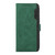 Google Pixel 11 Pro XL ABEEL Color Block Magnetic RFID Leather Phone Case - Green-Black
