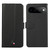 Google Pixel 11 Pro XL ABEEL Delicate Texture Splicing RFID Leather Phone Case - Black