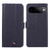 Google Pixel 11 Pro XL ABEEL Delicate Texture Splicing RFID Leather Phone Case - Blue