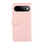 Google Pixel 11 Pro XL ABEEL Delicate Texture Splicing RFID Leather Phone Case - Pink