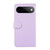 Google Pixel 11 Pro XL ABEEL Delicate Texture Splicing RFID Leather Phone Case - Purple