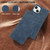 Google Pixel 11 Pro XL ABEEL Frosted Magnetic RFID Leather Phone Case - Blue