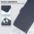 Google Pixel 11 Pro XL ABEEL Side-Magnetic Litchi Pattern Leather RFID Phone Case - Blue