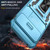Google Pixel 11 Pro XL Armor PC + TPU Camera Shield Phone Case - Light Blue