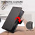 Google Pixel 11 Pro XL BETOPNICE Pearlescent RFID Vegan Leather Phone Case with Strap - Black