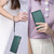 Google Pixel 11 Pro XL BETOPNICE Pearlescent RFID Vegan Leather Phone Case with Strap - Green