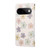Google Pixel 11 Pro XL Bronzing Painting RFID Leather Phone Case - Bloosoming Flower