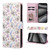 Google Pixel 11 Pro XL Bronzing Painting RFID Leather Phone Case - Pansies