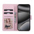 Google Pixel 11 Pro XL Bronzing Painting RFID Leather Phone Case - Pastoral Rose