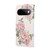 Google Pixel 11 Pro XL Bronzing Painting RFID Leather Phone Case - Rose Flower