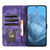 Google Pixel 11 Pro XL Butterfly Cat Embossing Flip Leather Phone Case - Purple