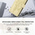 Google Pixel 11 Pro XL Butterfly Flower Zipper Wallet Vegan Leather Phone Case with Strap - Yellow