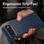 Google Pixel 11 Pro XL Carbon Fiber Brushed Texture TPU Phone Case - Blue