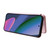 Google Pixel 11 Pro XL Carbon Fiber Texture Flip Leather Phone Case - Pink