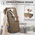 Google Pixel 11 Pro XL CaseNeo MagSafe RFID Anti-theft Zipper Wallet Retro Leather Phone Case - Brown