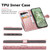 Google Pixel 11 Pro XL Cat and Dog Embossed Leather Phone Case - Green