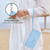 Google Pixel 11 Pro XL Cat Butterfly Embossed RFID Vegan Leather Phone Case with Strap - Light Blue