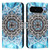 Google Pixel 11 Pro XL Colored Drawing Pattern Plain Weave Leather Phone Case - Undersea Mandala