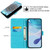 Google Pixel 11 Pro XL Colored Drawing Pattern Plain Weave Leather Phone Case - Undersea Mandala