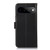 Google Pixel 11 Pro XL Crazy Horse Top Layer Cowhide Leather Phone Case - Black