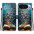 Google Pixel 11 Pro XL Crystal-Texture Painted Vegan Leather Phone Case - Star River Book Words