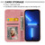 Google Pixel 11 Pro XL Cubic Grid Calf Texture Magnetic Leather Phone Case - Rose Gold