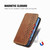 Google Pixel 11 Pro XL Cubic Grid Pressed Magnetic Leather Phone Case - Brown