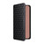 Google Pixel 11 Pro XL Cubic Grid Texture Flip Leather Phone Case - Black