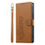 Google Pixel 11 Pro XL Cute Cats Magnetic Closure Vegan Leather Phone Case with Strap - Brown
