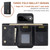 Google Pixel 11 Pro XL DG.MING M1 Series 3-Fold Multi Card Wallet + Magnetic Phone Case - Black