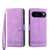 Google Pixel 11 Pro XL Dierfeng Dream Line TPU Hybrid PU Leather Phone Case - Purple