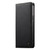 Google Pixel 11 Pro XL Dierfeng Metal Snap Magnetic RFID Vegan Leather Phone Case - Black