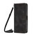 Google Pixel 11 Pro XL Dream Triangle Leather Phone Case with Lanyard - Black