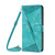 Google Pixel 11 Pro XL Dream Triangle Leather Phone Case with Lanyard - Green