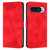 Google Pixel 11 Pro XL Dream Triangle Leather Phone Case with Lanyard - Red