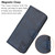 Google Pixel 11 Pro XL Embossed Happy Cat Pattern Flip Leather Phone Case - Blue