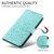 Google Pixel 11 Pro XL Embossed Heart Dog RFID Blocking Wallet Leather Phone Case - Green