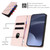 Google Pixel 11 Pro XL Embossed Multi-functional Wallet Retro Leather Phone Case - Pink
