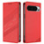 Google Pixel 11 Pro XL Embossed Multi-functional Wallet Retro Leather Phone Case - Red