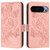 Google Pixel 11 Pro XL Embossed Rose RFID Anti-theft Leather Phone Case - Pink