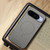 Google Pixel 11 Pro XL Fabric Magnetic PU Back Cover Phone Case - Gray