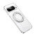 Google Pixel 11 Pro XL Frosted 360 Degree MagSafe Magnetic Holder Phone Case - Silver