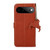 Google Pixel 11 Pro XL Genuine Leather Litchi Texture RFID Leather Phone Case - Coffee